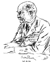 A coloring page of baden powell